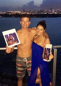 Product: One can see the love and passion in their eyes. Forever in love, when you unlock the key as written in the book. — at Mondrian Hotel, South Beach. Pictured are Clay Cox and Jenny Trayer - Parliament Lifestyle Management Company in Miami Beach, FL Real Estate Managers