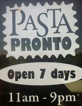 Product - Pasta Pronto in Redding, CA Italian Restaurants