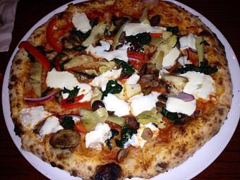 Product: Pizza Vegetariana - Pazzo Pomodoro in Ashburn, VA Italian Restaurants