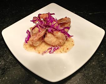 Product: Jumbo shrimp lightly breaded and fried with a special shrimp sauce - Pazzo Pomodoro in Vienna, VA Italian Restaurants