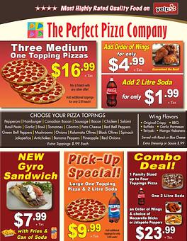 Product - Perfect Pizza in Manassas, VA Pizza Restaurant