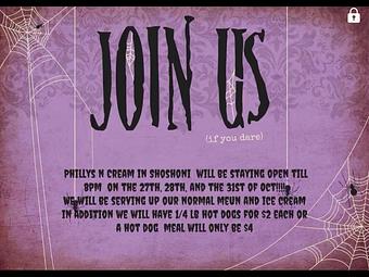 Product - Philly's & Cream in Shoshoni, WY Dessert Restaurants