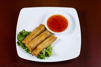 Product: Fried Shrimp Rolls - Pho Street Cafe in Wylie, TX Diner Restaurants