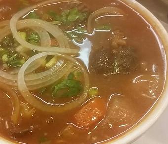 Product: Spicy Beef Stew with rice noodle - Pho Street Cafe in Wylie, TX Diner Restaurants