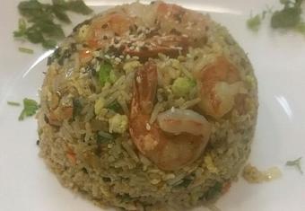 Product: Basil Fried Rice with Shrimp - Pho Street Cafe in Wylie, TX Diner Restaurants