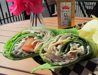 Product: Turkey Pesto Wrap - Picasso Brothers Cafe & Espresso in Centralia, WA American Restaurants