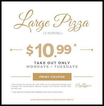 Product - Piezanos Pizza and Pasta in Boca Raton, FL Italian Restaurants