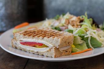 Product: Half Panini Melt - Pine Tree Barn in Wooster, OH American Restaurants