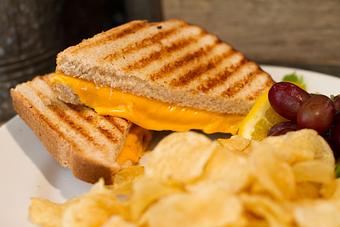 Product: Grilled American Melt (Kids Menu) - Pine Tree Barn in Wooster, OH American Restaurants