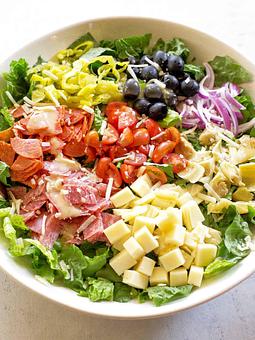 Product: Antipasto Salad - Pizz'A Chicago in Santa Clara, CA Dessert Restaurants