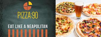 Product - Pizza 90 in Irvine, CA Pizza Restaurant