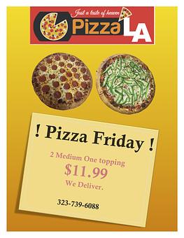 Product - Pizza LA in Los Angeles, CA Pizza Restaurant Product - Pizza LA in Los Angeles, CA Pizza Restaurant