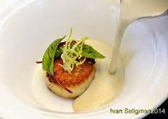Product: Seared Scallop - Plate By Dzintra in Bee Cave Shops at the Galleria - Austin, TX American Restaurants