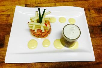 Product: Salmon Tartar - Plate By Dzintra in Bee Cave Shops at the Galleria - Austin, TX American Restaurants