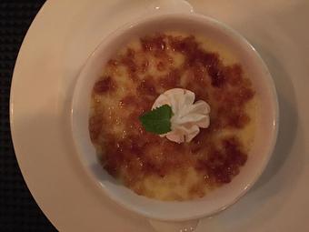 Product: Homemade Creme Brulee - Plaza Grill in Marathon, FL American Restaurants