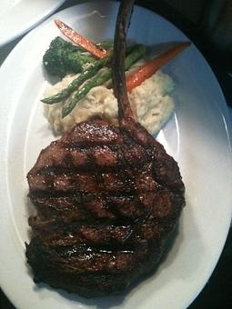 Product: Bone-In Rib Eye - Plaza Grill in Marathon, FL American Restaurants