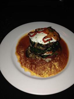 Product: Eggplant Stack - Plaza Grill in Marathon, FL American Restaurants