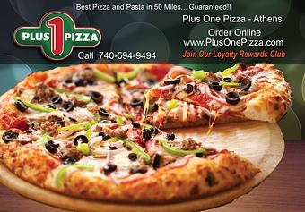 Product - Plus 1 Pizza in Athens, OH Pizza Restaurant