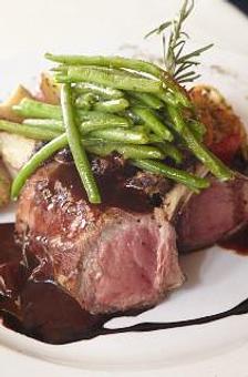 Product: Rack of Lamb - Pomme Frite in Downtown Palm Springs - Palm Springs, CA French Restaurants