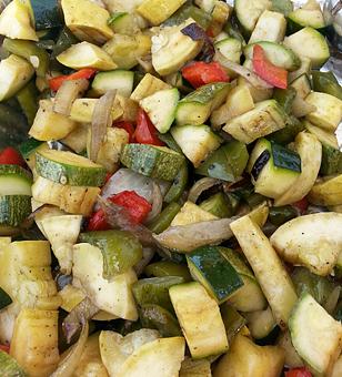 Product: Grilled Veggies - Poppa Naps BBQ in Las Vegas, NV Barbecue Restaurants