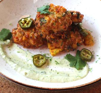 Product: Corn Fritters - Port and Park Bistro in Chicago Lakeview - Chicago, IL American Restaurants