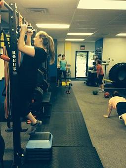 Product: Ladies getting it done at QFit Bootcamp! - QFit Training in Cincinnati, OH Sports Schools & Training Camps