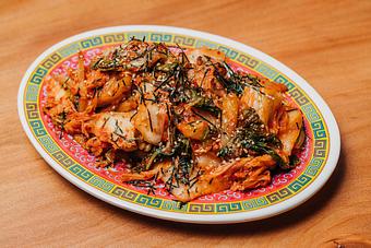 Product: local spicy pickled cabbage - RAMEN-SAN Whisky Bar in Fulton Market - Chicago, IL Japanese Restaurants