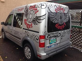 Product: Meet Janice. Our donut mobile and savior of business meetings everywhere! - Rebel Donut in Albuquerque, NM Bakeries