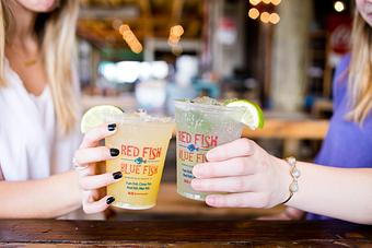 Product: Sunset Sips - Red Fish Blue Fish in Pensacola Beach - Pensacola Beach, FL American Restaurants