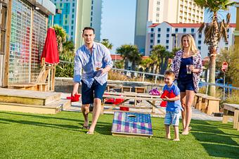 Product: Backyard Play Area - Red Fish Blue Fish in Pensacola Beach - Pensacola Beach, FL American Restaurants