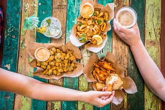 Product: Small Bites - Red Fish Blue Fish in Pensacola Beach - Pensacola Beach, FL American Restaurants