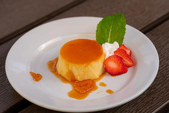 Product: Vanilla custard, caramel. - Red Mesa Restaurant in St Petersburg, FL Mexican Restaurants