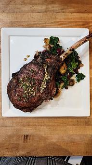 Product: Tomahawk Steak for 2 [GF] - Red Table in Huntington Beach, CA American Restaurants