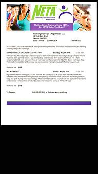 Product - Restoring Light Yoga Therapy and Wellness Center in In same building as Electric Hair. In building infront of gymnastics academy. - Newark, OH Health Care Information & Services