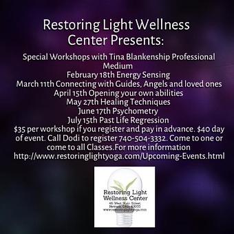 Product - Restoring Light Yoga Therapy and Wellness Center in In same building as Electric Hair. In building infront of gymnastics academy. - Newark, OH Health Care Information & Services