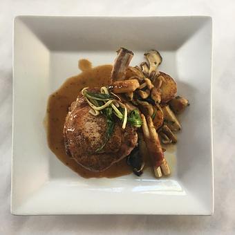 Product: Thick cut pork chop - Rêve in Lafayette, CA French Restaurants