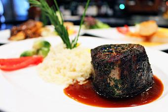 Product: Herb Crusted Filet - Revelry Pub & Grill in Sarasota, FL American Restaurants