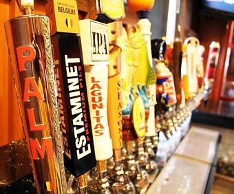 Product: 32 Craft Beers on tap!  We have a rotating selection of craft beers. - Revelry Pub & Grill in Sarasota, FL American Restaurants