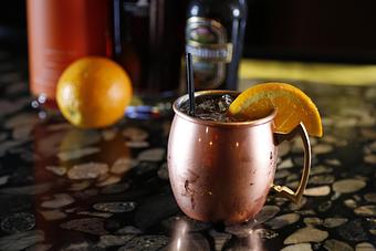Product: effen blood orange | pama | ginger beer - Revolution Chop House in King Of Prussia, PA Restaurants/Food & Dining