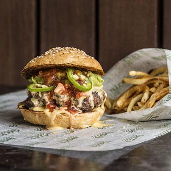 Product - Rico's Morning Noon Night in Houston, TX Hamburger Restaurants