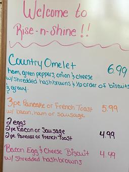 Product - Rise N Shine Cafe in Trenton, OH Coffee, Espresso & Tea House Restaurants