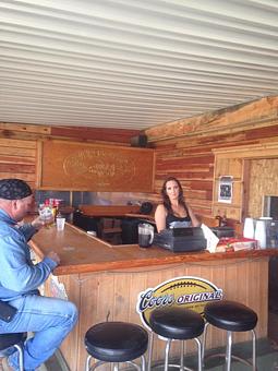 Product: Our outside full service bar - River Bottom Bar and Grill in Florence, AZ Bars & Grills