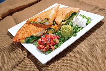 Product: Shrimp & Crab Quesadilla - Rockafeller's Restaurant in Virginia Beach, VA Seafood Restaurants
