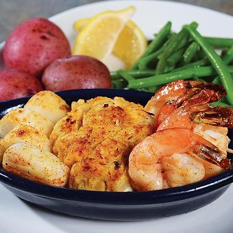 Product: Waterman's Trio - Rockafeller's Restaurant in Virginia Beach, VA Seafood Restaurants
