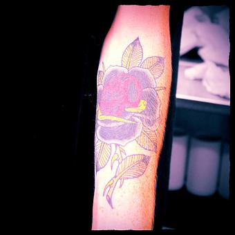 Product: Show us your ink every #Tatoosaday! - Rocky’s Hot Chicken Shack in Asheville, NC American Restaurants
