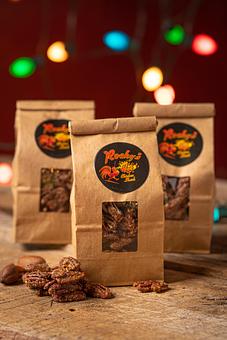 Product: Sweet & Spicy Pecans - Rocky’s Hot Chicken Shack in Asheville, NC American Restaurants