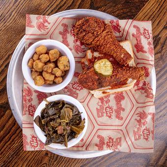 Product - Rocky’s Hot Chicken Shack in Greenville, SC Soul Food Restaurants