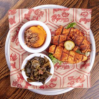 Product - Rocky’s Hot Chicken Shack in Greenville, SC Soul Food Restaurants