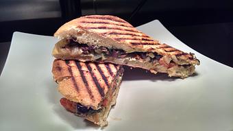Product: our veggie panini - Rocky's Pizza in Huntersville, NC - Huntersville, NC Italian Restaurants