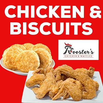 Product - Rooster's Chicken and Waffles in Wethersfield, CT Wings Restaurants